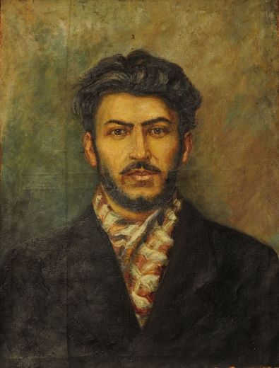 И.Сталин в 1902 г. <b>Художник Д.Маисашвили</b><br>